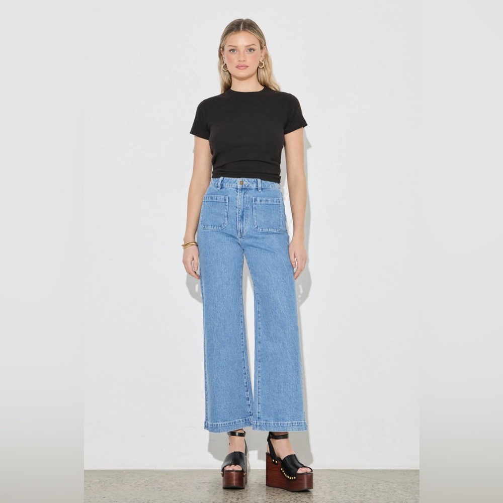 Rollas patch pocket jeans